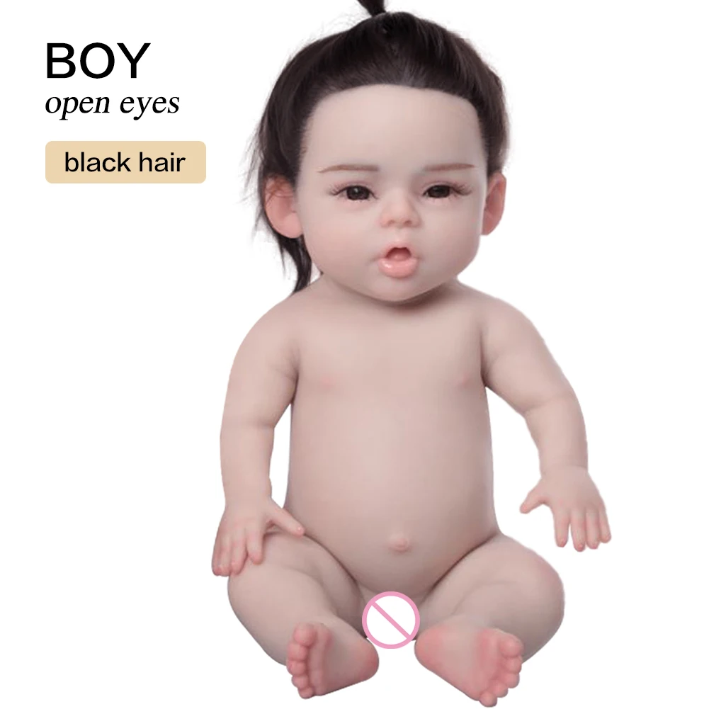 Boy black hair