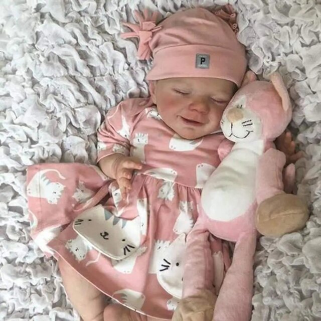 Reborn Baby Doll Boy - Soft Baby Doll  First Baby Doll For 1 Year Old Reborn Baby Doll Silicone Full Body 21 In Skin-Friendly - Image 6