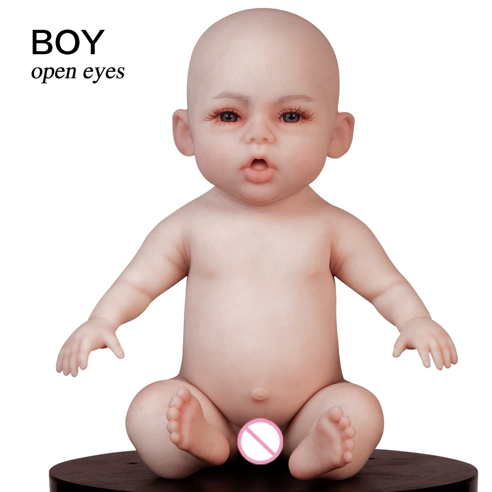 Boy open eyes