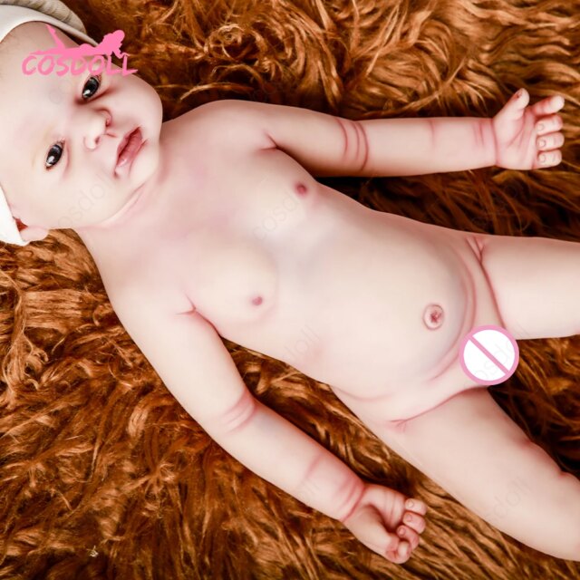 Silicone Reborn Baby Dolls Soft Body  Waterproof Doll Baby Toy Kids Birthday Gifts doll #12 COSDOLL Reborn doll 56cm 3.45kg - Image 4