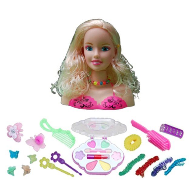 Fashion Girl Dolls Makeup Set for Girls and Kids - Pretend Play Cosmetic and Makeup Set - Image 4