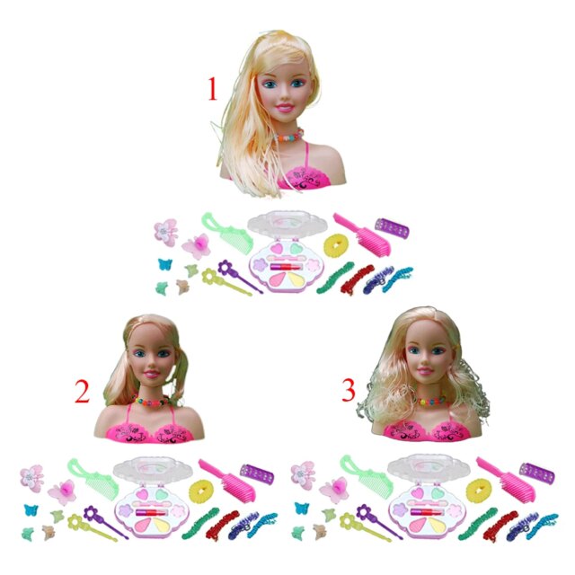 Fashion Girl Dolls Makeup Set for Girls and Kids - Pretend Play Cosmetic and Makeup Set - Image 6