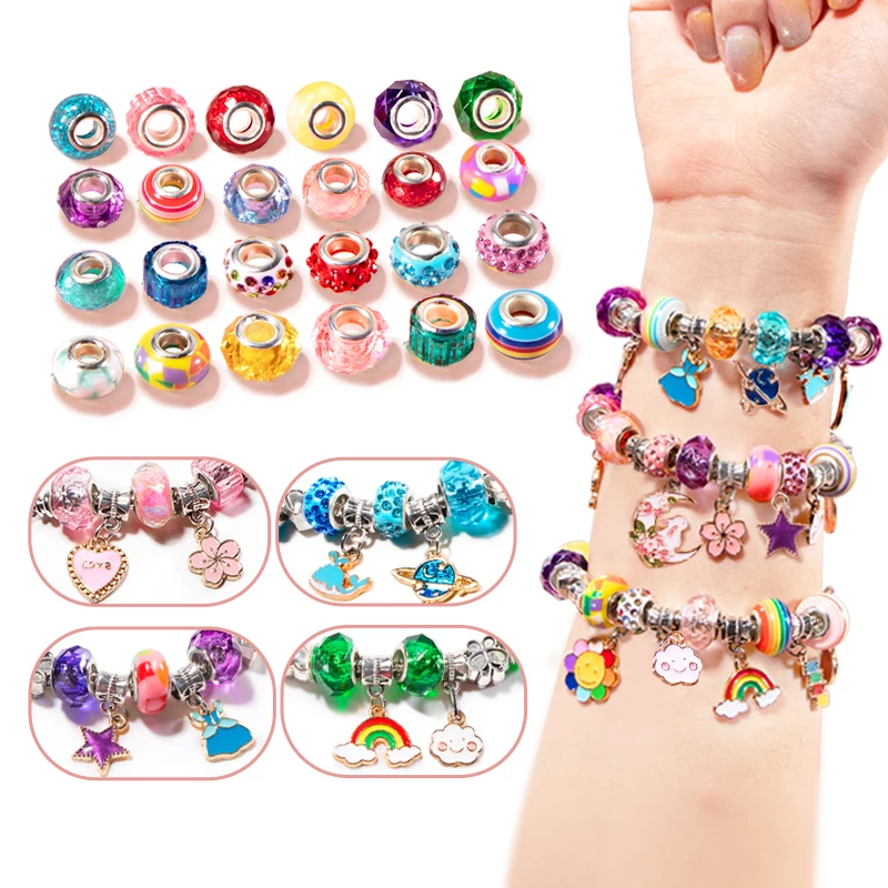 Girl Makeup Toy Fashion Cosmetic Jewelry Toys Children Play Craft Stuff Kit Kids Role Playing Beauty Princess Birthday Gifts