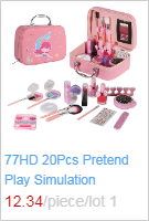 Kid Makeup Kit for Girls Playing Make Up Set Toy for 4 5 6 7 8 9 10 Year-Old Girls Pretend Dress-Up Beauty Set