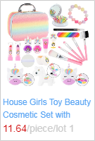 Kid Makeup Kit for Girls Playing Make Up Set Toy for 4 5 6 7 8 9 10 Year-Old Girls Pretend Dress-Up Beauty Set