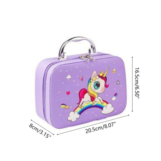 Kid Makeup Kit for Girls Playing Make Up Set Toy for 4 5 6 7 8 9 10 Year-Old Girls Pretend Dress-Up Beauty Set - Image 5