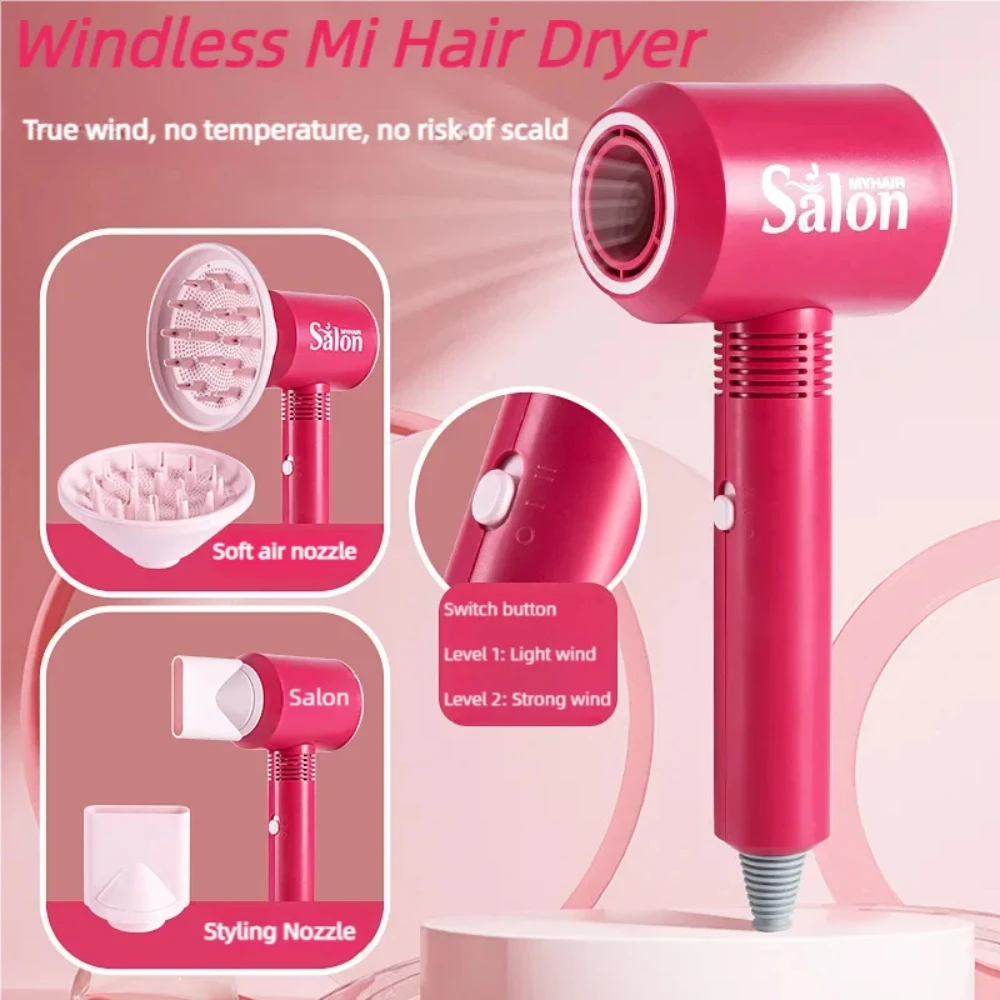 WizKidz Children's Hairdressing Pretend Play Toy Set Little Girl Hair Dryer Scissors Shampoo Hair Salon Simulation Toy Set Gift