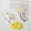 Children's Wooden Simulation Little Ggirl Makeup Kit Mask Care Role-playing Game Toys Beautiful and Fashion Baby Cosmetics Set - Image 5