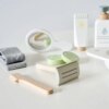 Children's Wooden Simulation Little Ggirl Makeup Kit Mask Care Role-playing Game Toys Beautiful and Fashion Baby Cosmetics Set - Image 3