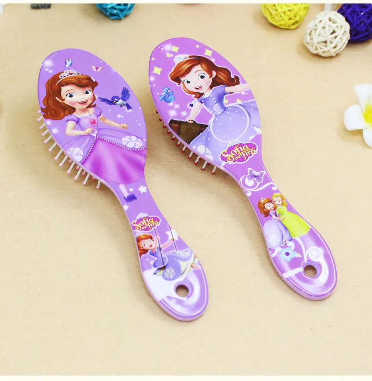 Disney Frozen Comb for Girls Princess Minnie Mouse Hair Brushes Hair Care Baby Girl  Mickey Hair Comb Toys