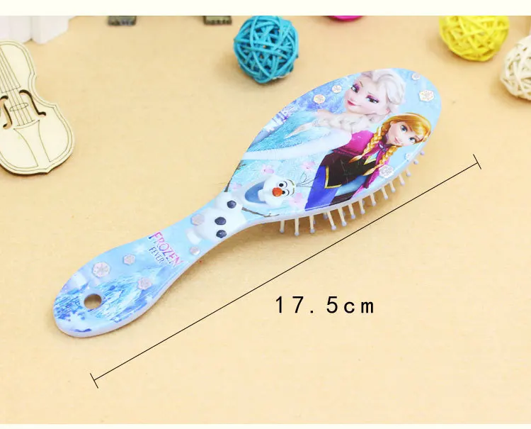 Disney Frozen Comb for Girls Princess Minnie Mouse Hair Brushes Hair Care Baby Girl  Mickey Hair Comb Toys