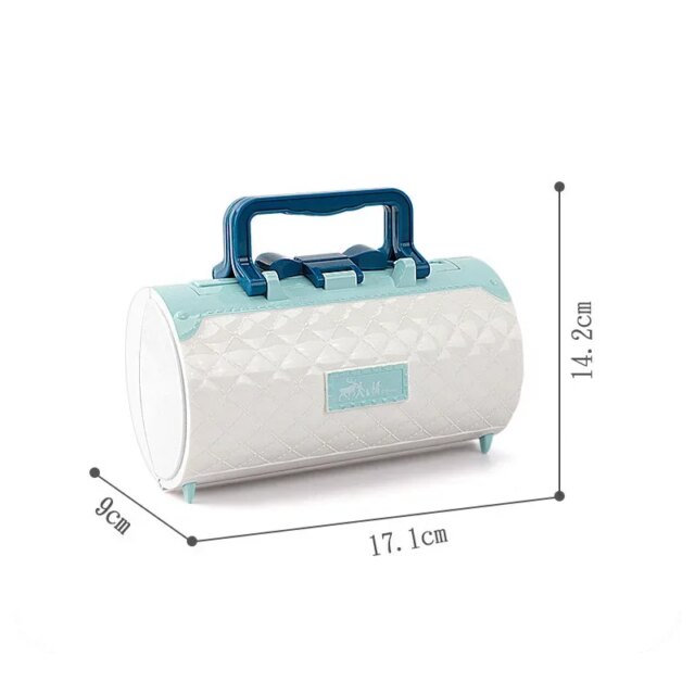 Disney girls Princess frozen elsa anna real suitcase  case Makeup set with original box  Cartoon  Beauty Fashion Pretend Toys - Image 5