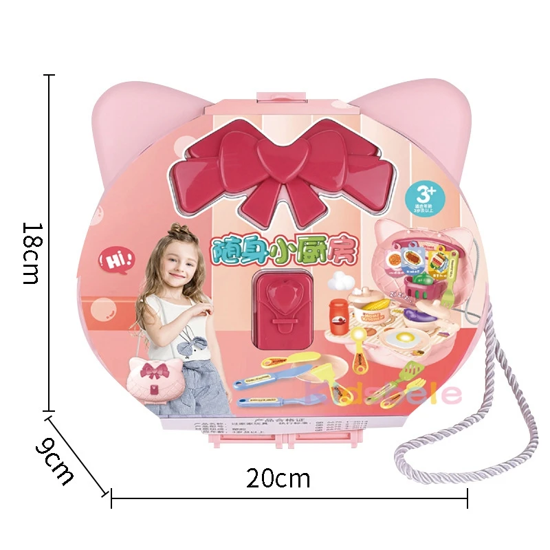 Kids Makeup Toys For Girls Pretend Play Set Educational Montessori Toy Dressing Cosmetic Princess Hairdress Beauty  Fashion Toys