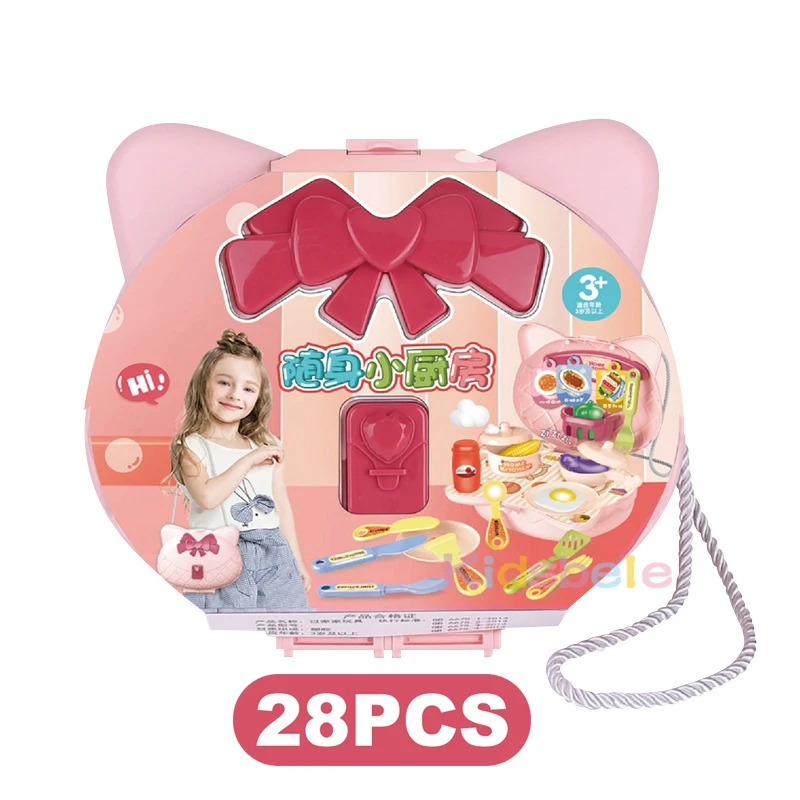 Kids Makeup Toys For Girls Pretend Play Set Educational Montessori Toy Dressing Cosmetic Princess Hairdress Beauty  Fashion Toys