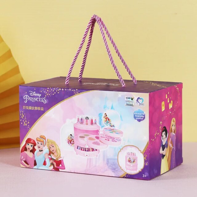Disney girls Snow White princess elsa real Cosmetics Make up set Beauty makeup box With original box kids birthday gift - Image 3