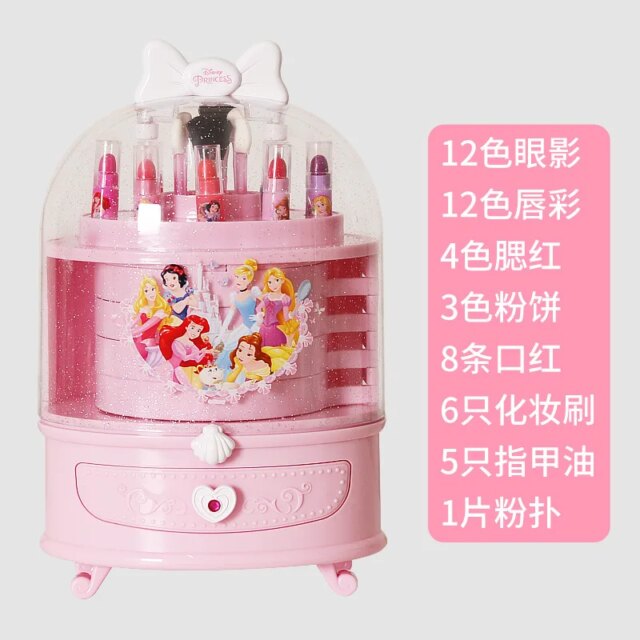 Disney girls Snow White princess elsa real Cosmetics Make up set Beauty makeup box With original box kids birthday gift - Image 5