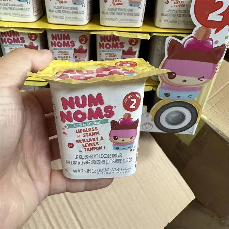 Surprise Num Noms Slime So Delicious Surprise Toys for Girls Fluffy Slime Mystery Makeup Lip Gloss Smell Snackables Kawaii Dolls