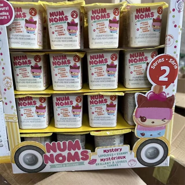 Surprise Num Noms Slime So Delicious Surprise Toys for Girls Fluffy Slime Mystery Makeup Lip Gloss Smell Snackables Kawaii Dolls - Image 2