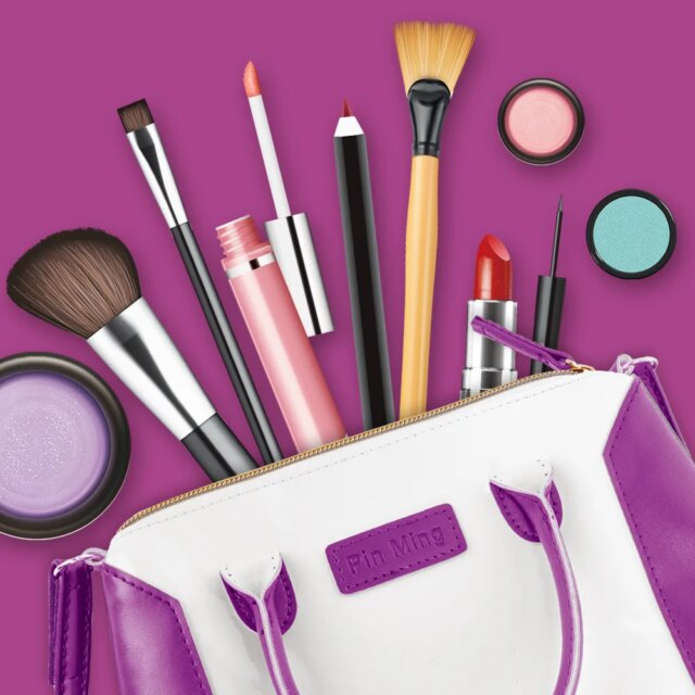 Simulation Cosmetics Girls Toys From 7 to 10 Years Backpack Imitation Game Makeup for Child Pretend Princess Toy Play Hobbies - Image 4