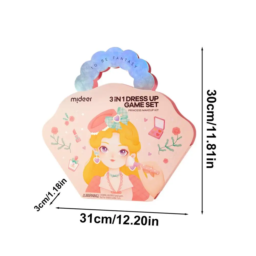 Dress Up Game Set Dress Up Paper Princess Game Paper Makeup Girls Toy Kit Sticker Activity Book For Boys Girls Kid