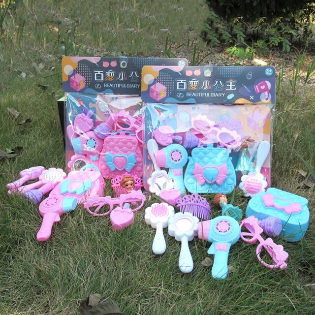 Kid Simulation Makeup Kit Hundred Little Princesses Girls Toys Play House Makeup Toys Set Girl Pretend Play House Toy Gifts - Image 4