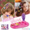 Hair Styling Decoration Kit Jewelry Set  Pretend Play Toys Bling Diamond Sequin Stapler Drill Stickers Machine Gifts For Girls - Image 3