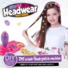 Hair Styling Decoration Kit Jewelry Set  Pretend Play Toys Bling Diamond Sequin Stapler Drill Stickers Machine Gifts For Girls