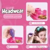 Hair Styling Decoration Kit Jewelry Set  Pretend Play Toys Bling Diamond Sequin Stapler Drill Stickers Machine Gifts For Girls - Image 4