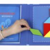 Kids Wooden Jigsaw Magnetic Tangram Puzzle Book Educational Toys Children Portable Montessori Learning Intelligence Baby Gift - Image 6