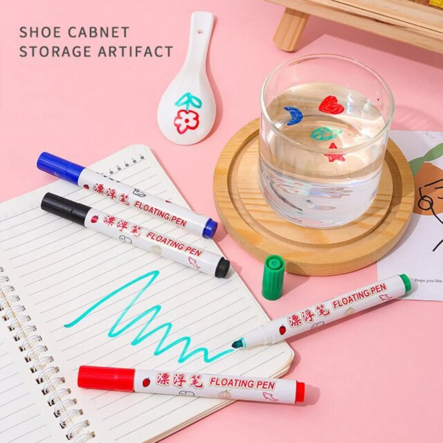 Magical Water Painting Pen Colorful Mark Pen Markers Floating Ink Pen Doodle Water Pens Children Montessori Early Education Toys - Image 4