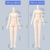 Blythe doll body OB22 movable joint doll replacement hand accessories ICY1/6 BJD doll head, GSC ob24 anime toy girl YMY doll - Image 5