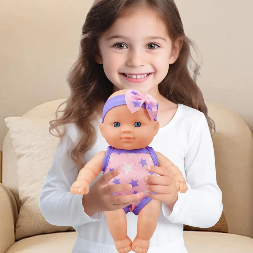 Realistic Doll Full Body Soft Reborn Kids Doll Joint Movable Elastic And Posable Realistic Kids Doll For Children's Day