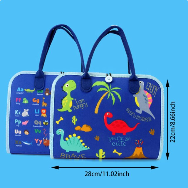 Busy Board Sensory Activity - Montessori Toys Airplane Travel Essentials Road Trip Games Quiet Book Birthday Gifts Learning Toy - Image 6
