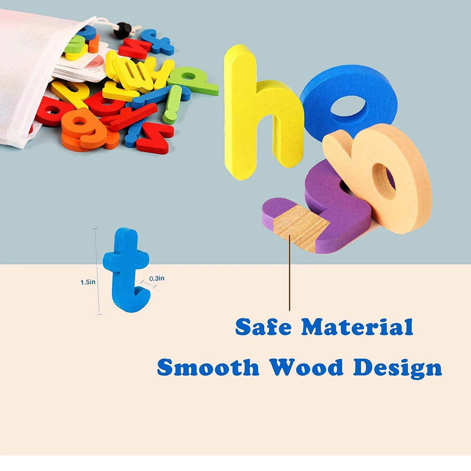 See And Spell Learning Toys for Kids Educational Montessori Words Spelling Puzzle Matching Letter Game Sensory Toys for Children