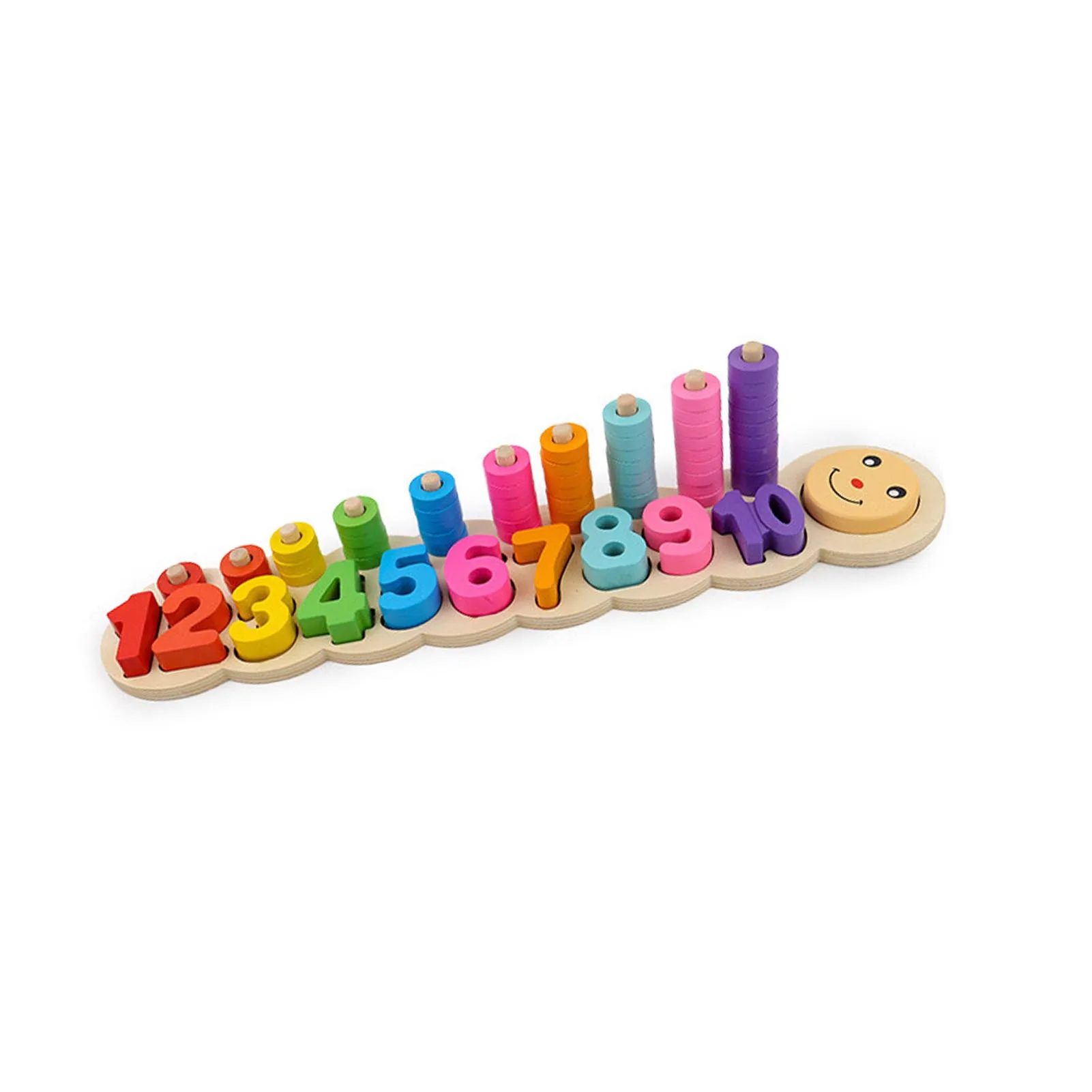 Montessori Educational Wooden Toys for Kids Montessori Toys Board Math Fishing Montessori Toys Educational for 1 2 3 Years Old