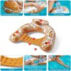 Pool Floaties For Adults U-Shaped Inflatable Pool Floaties In Tropical Rainforest Theme Decorative Lightweight Pool And Sea Toys - Image 2