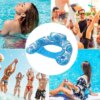 Pool Floaties For Adults U-Shaped Inflatable Pool Floaties In Tropical Rainforest Theme Decorative Lightweight Pool And Sea Toys - Image 4