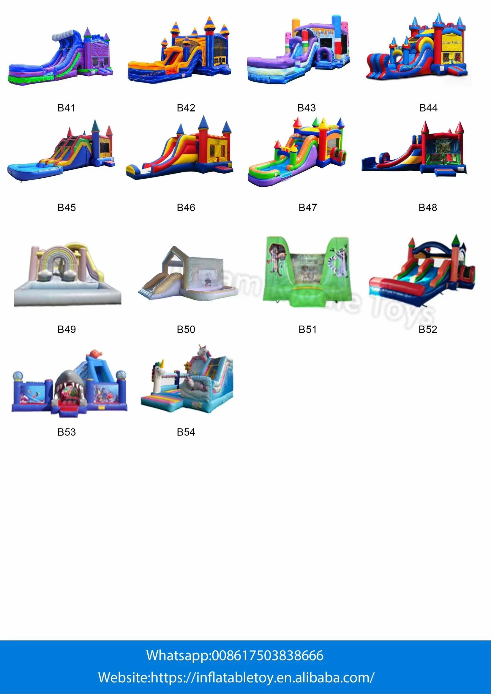 Hot Sale inflatable Bounce House With Slide Mini Jumping Castle For Kids Inflatable Bouncer For Party Rental