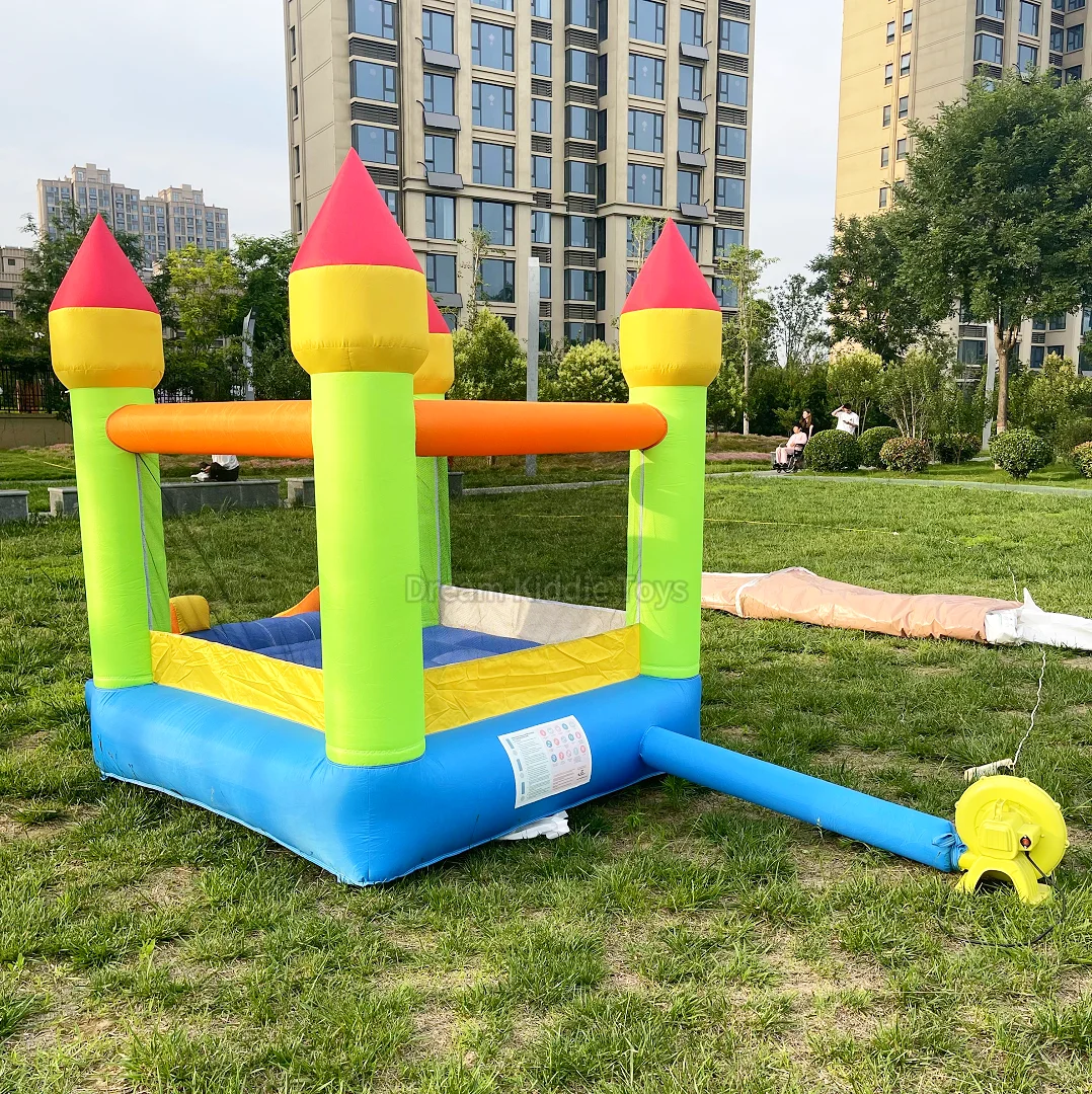 Hot Sale inflatable Bounce House With Slide Mini Jumping Castle For Kids Inflatable Bouncer For Party Rental