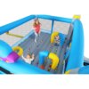 Multifunctional Jump 'n Slide Inflatable Bouncer for Kids Complete Setup with Blower - 198" x 180" Play Area - 96" Tall - Image 6
