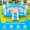 Multifunctional Jump 'n Slide Inflatable Bouncer for Kids Complete Setup with Blower - 198" x 180" Play Area - 96" Tall - Image 4