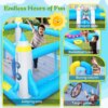 Multifunctional Jump 'n Slide Inflatable Bouncer for Kids Complete Setup with Blower - 198" x 180" Play Area - 96" Tall - Image 5