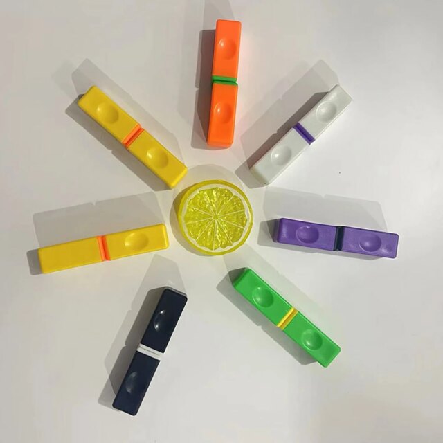 New Magnetic Spinne Fidgets Bar Spinner Magnet Fidgets Toys Unzip Antistress For Children Adult Magnetic Spinner Rings Toys - Image 3