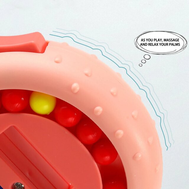 Magic Bean Rotating Cubes Sensory Decompression Fidget Toy Anti Stress Antistress Puzzle Toy For Adults Kid - Image 6