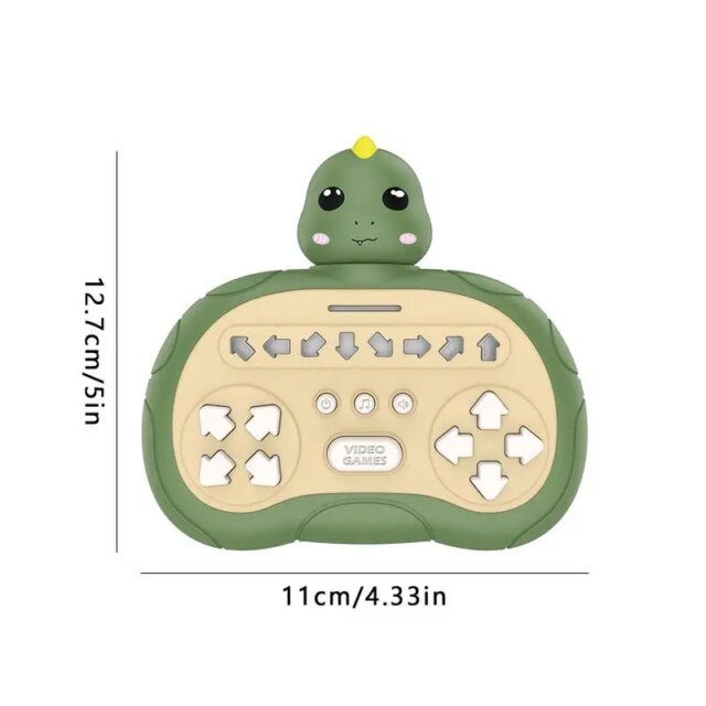 Light Up Fidget Toys Light Up Game Sensory Toys Handheld Games Fidget Controller With Music Light Fidget Toys For Parent-Child - Image 6