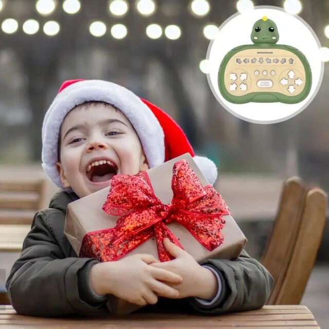 Light Up Fidget Toys Light Up Game Sensory Toys Handheld Games Fidget Controller With Music Light Fidget Toys For Parent-Child - Image 2