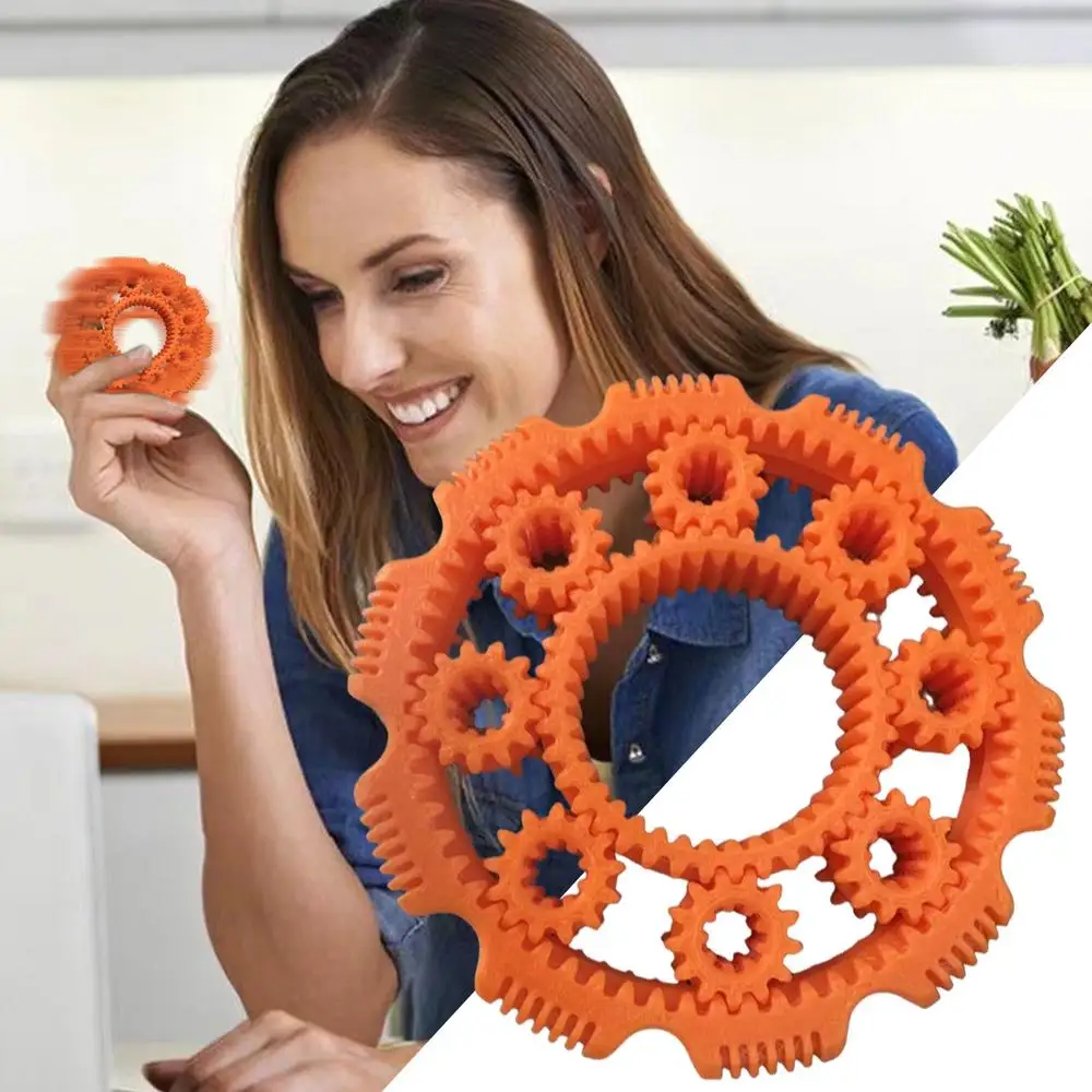 3D Printed Gear Fidget Gear Spin Toy 3D Printed Fidget Gear Stress Relief Toy Sensory Toy For Kids And Adults