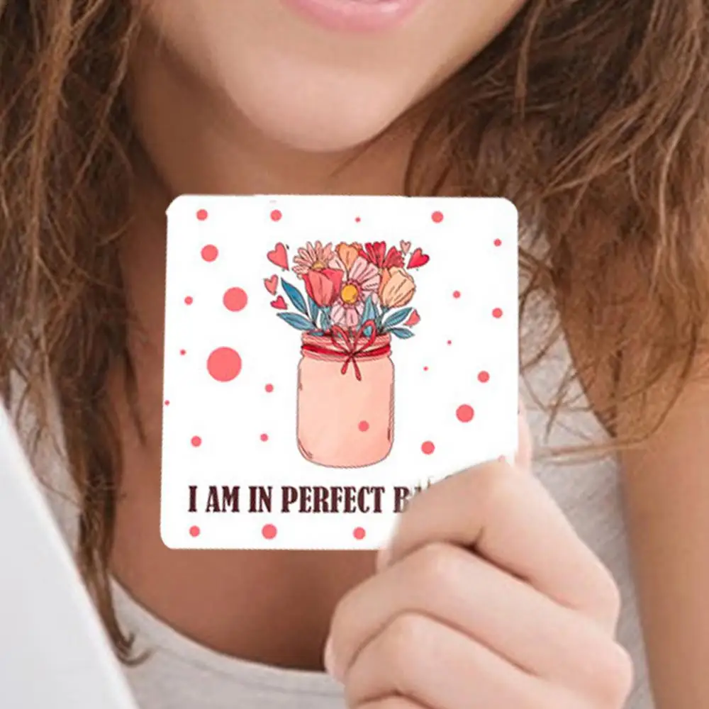 Affirmations Cards For Women Daily Meditation Positive & Stress Relief Cards 50pcs Inspiration Cards For Self-Love Encouragement