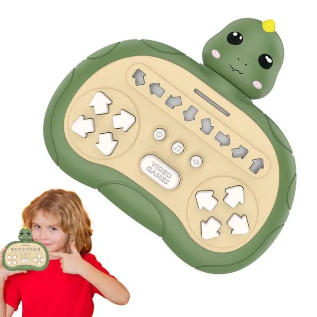 Hand Held Games Adults Light Up Game Sensory Toys Handheld Games Fidget Controller With Music Light Fidget Toys For Parent-Child