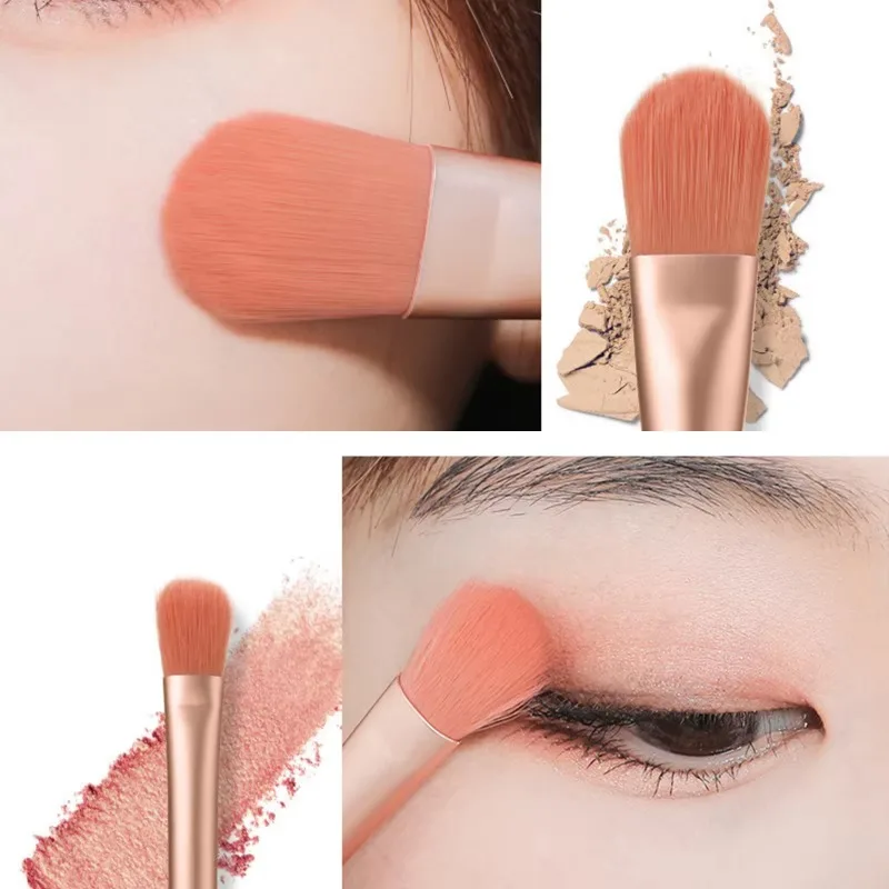 Portable 8Pcs Eyeshadow Foundation Blending Makeup Brush Soft Fluffy Cosmetics Concealer Makeup Brush Professional Make Up Tool